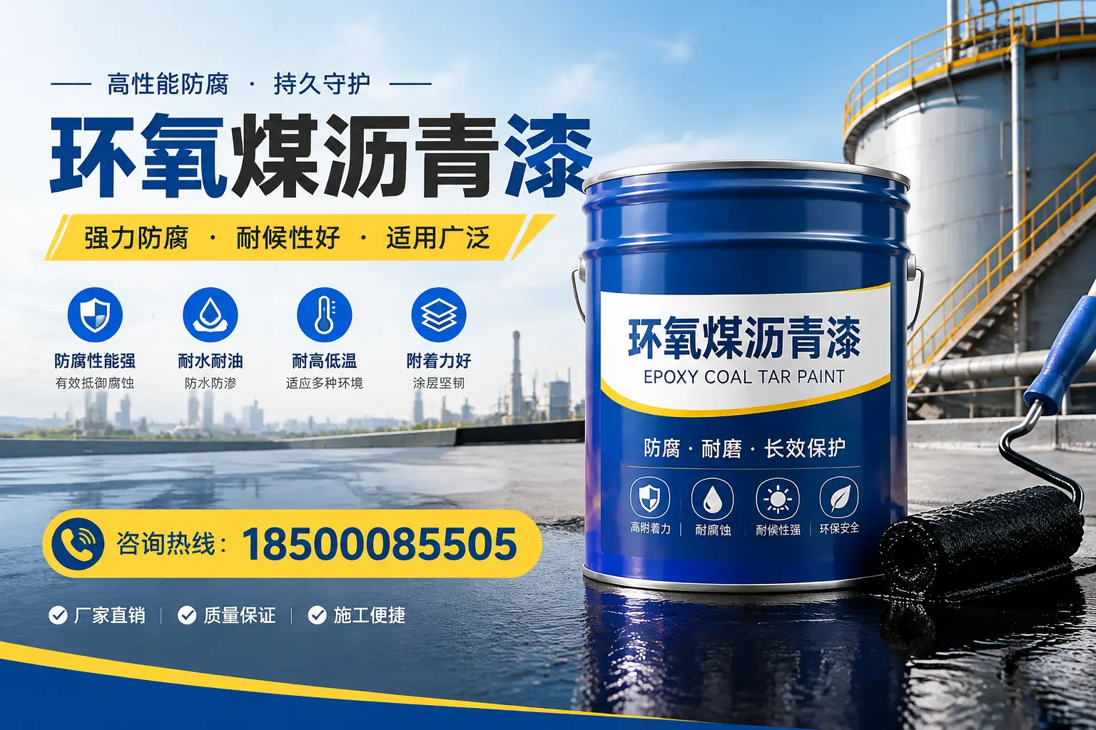 环氧煤沥青漆的储存与运输注意事项，长春企业须知